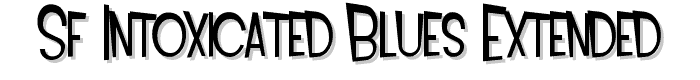 SF Intoxicated Blues Extended font
